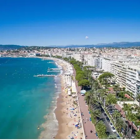 Riviera Sky Croisette Clim Wifi 아파트 칸느